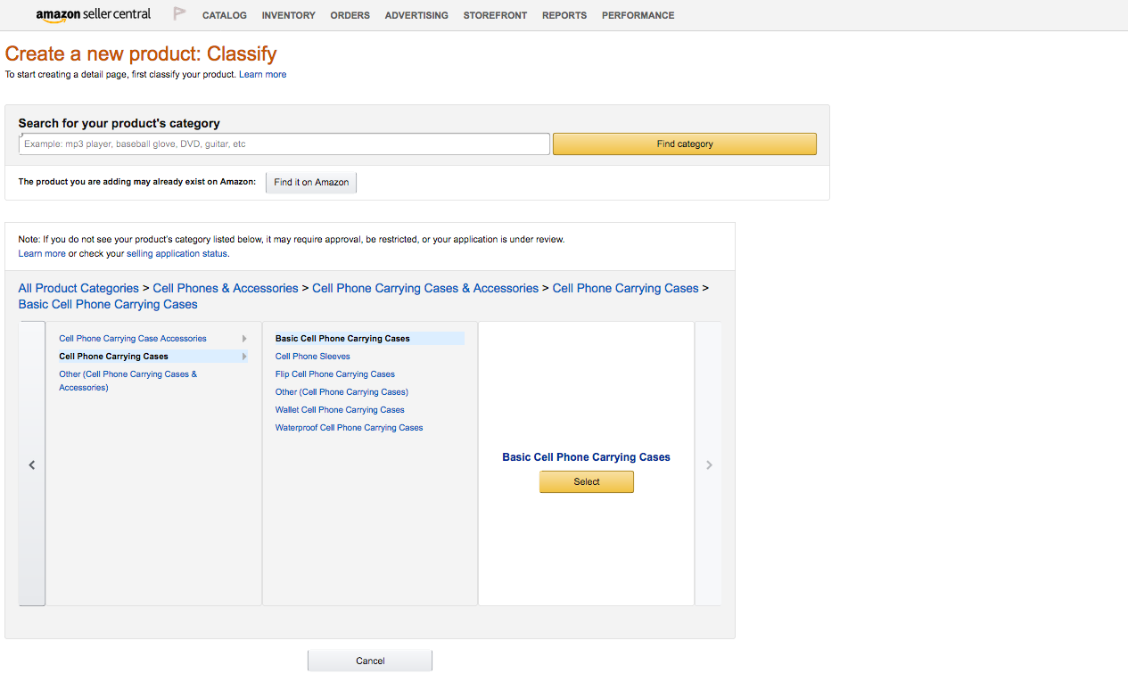 The second step to sell on Amazon FBM is to create product pages