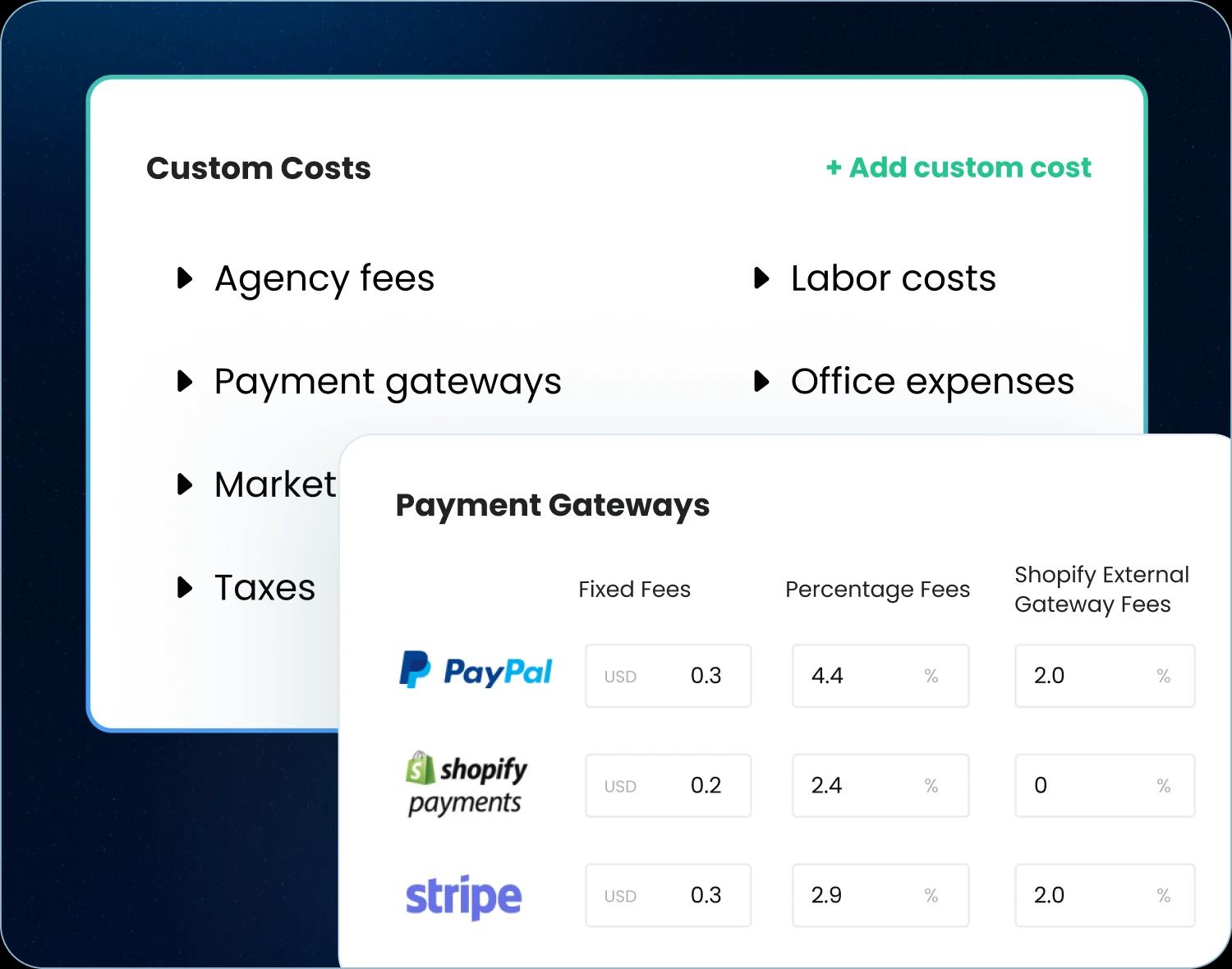 Hidden fees
