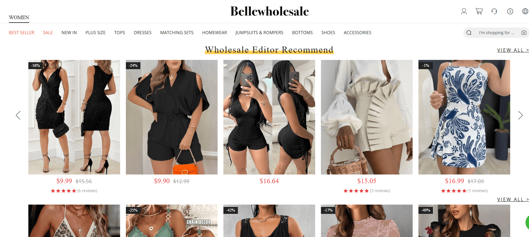 Bellewholesale supplier