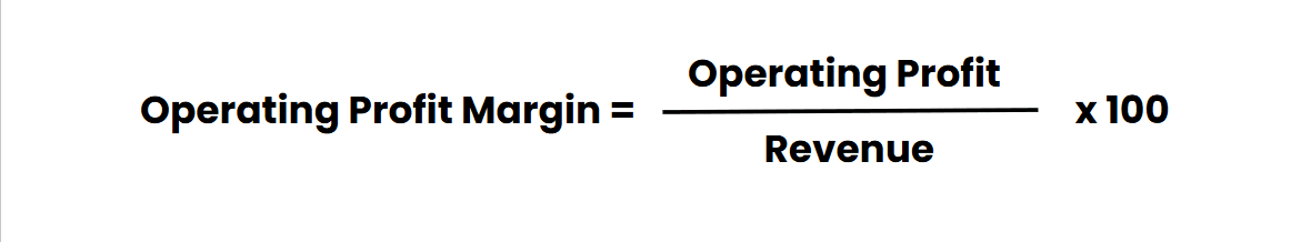 operating profit margin formula