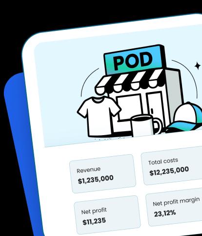 Print On Demand Profit Calculator