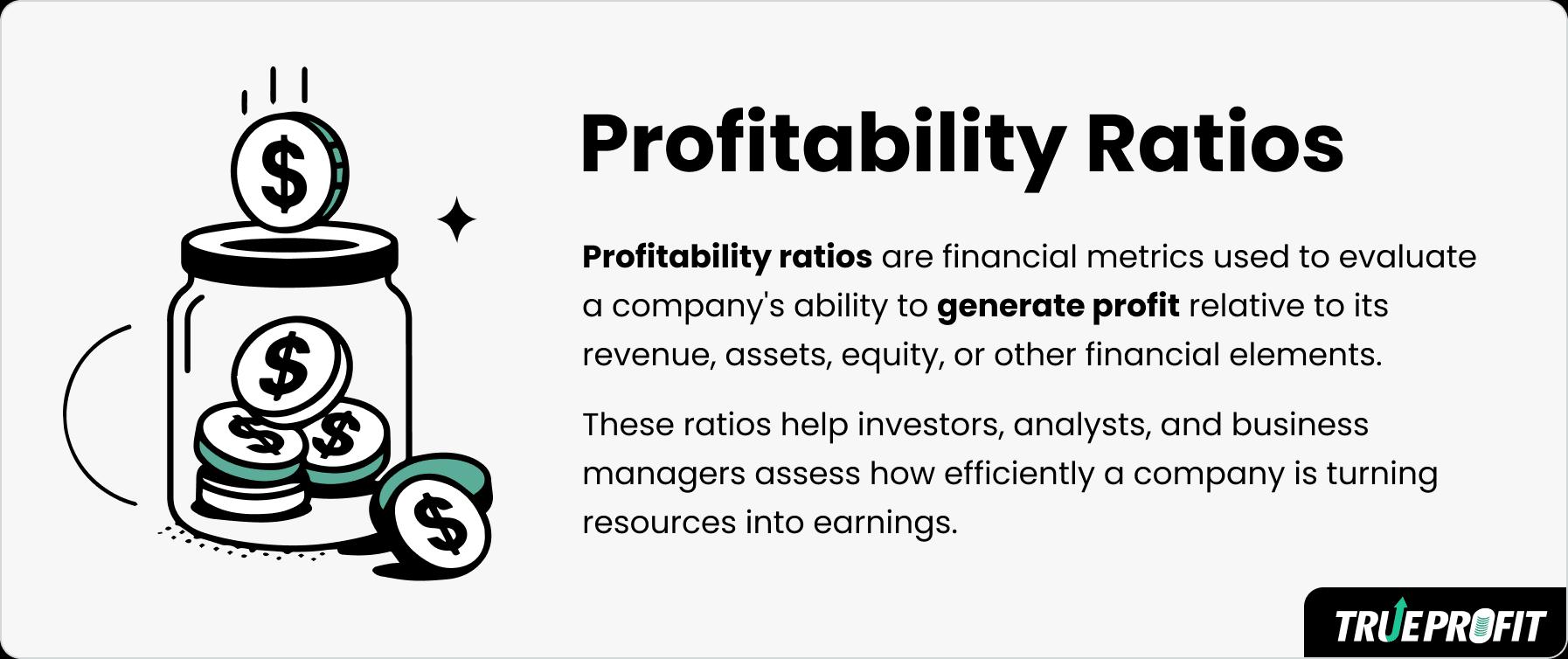 what is profitability ratios