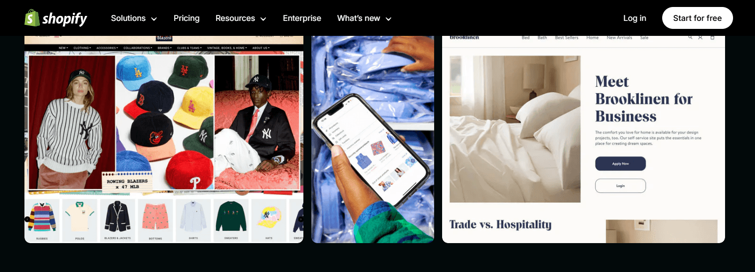 Shopify platform