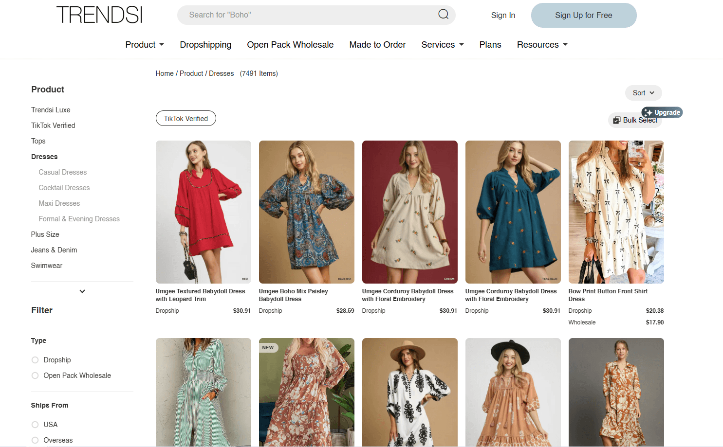 Trendsi supplier