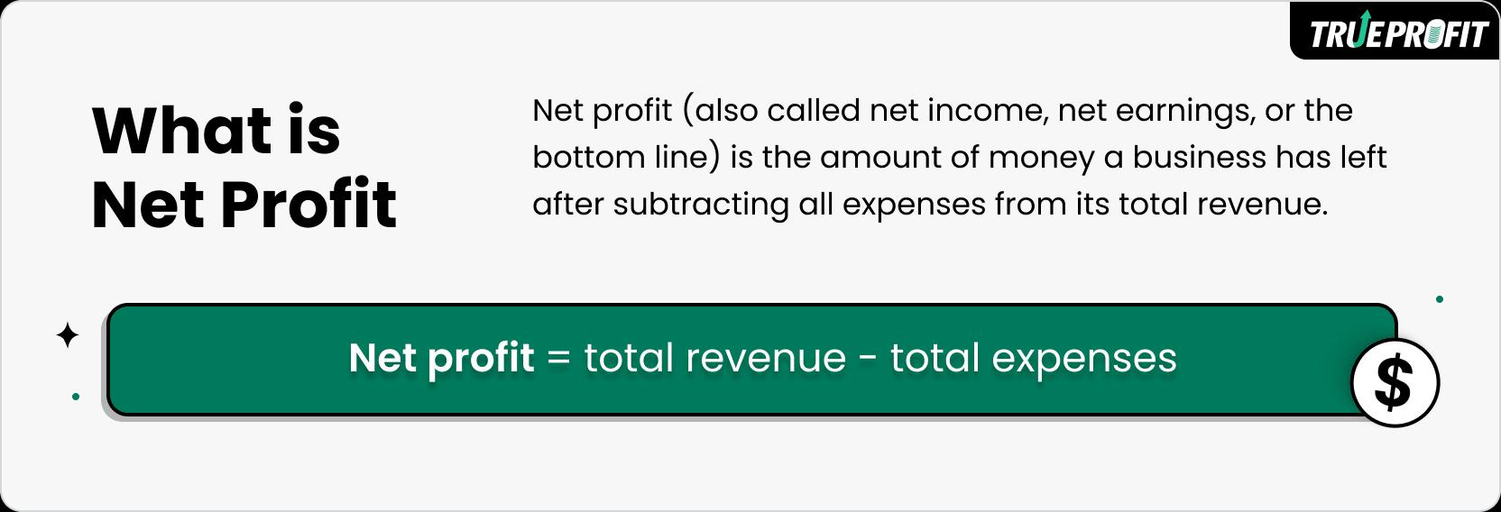 what is net profit