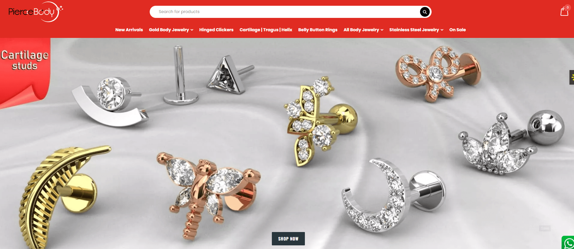Pierce Body jewelry supplier