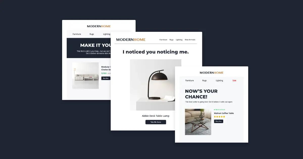 an example of email marketing in ecommerce