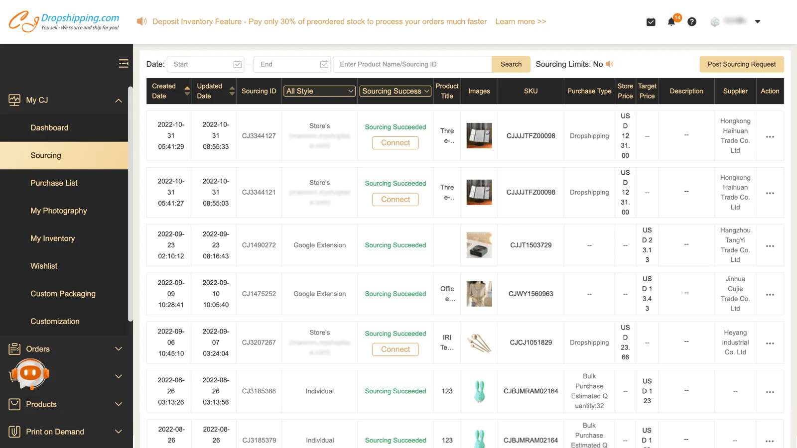 CJdropshipping - Dropshipping Supplier