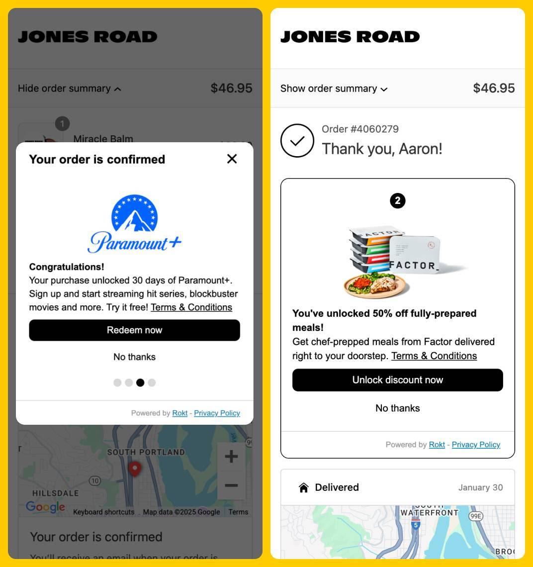 Jones road checkout 