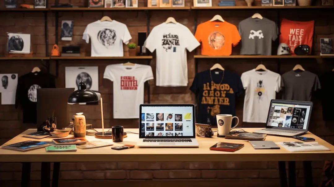 high profit margin small business idea - Launch a print on demand ecommerce store 