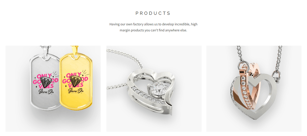 Shineon jewelry supplier