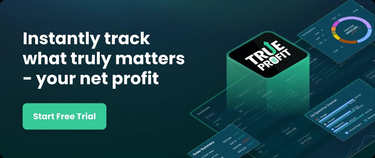 track net profit with trueprofit