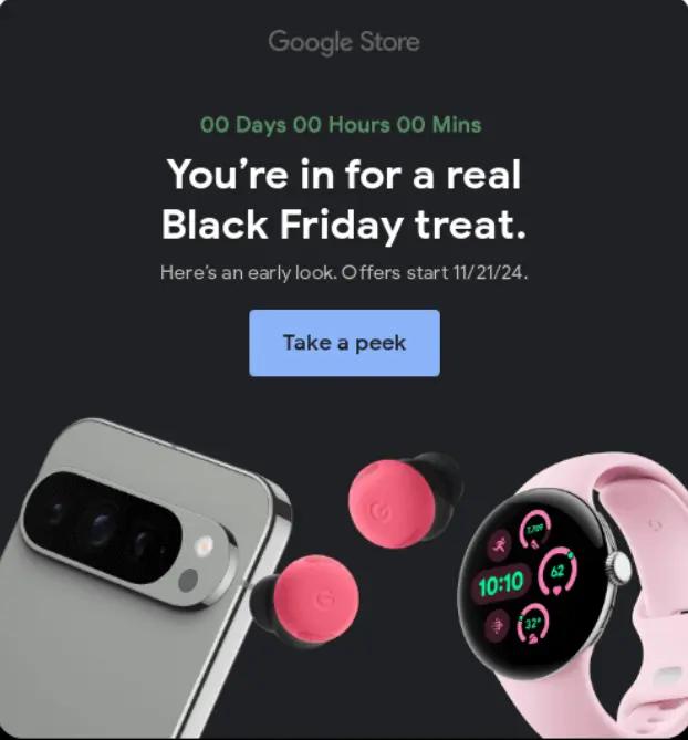 black friday take a peek