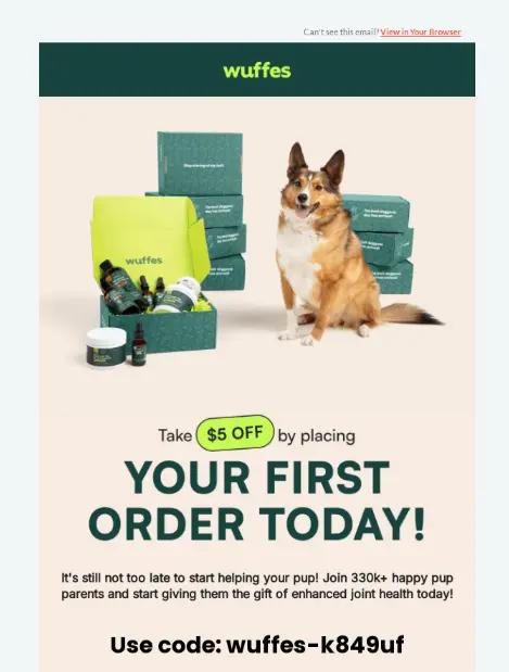 first order offer