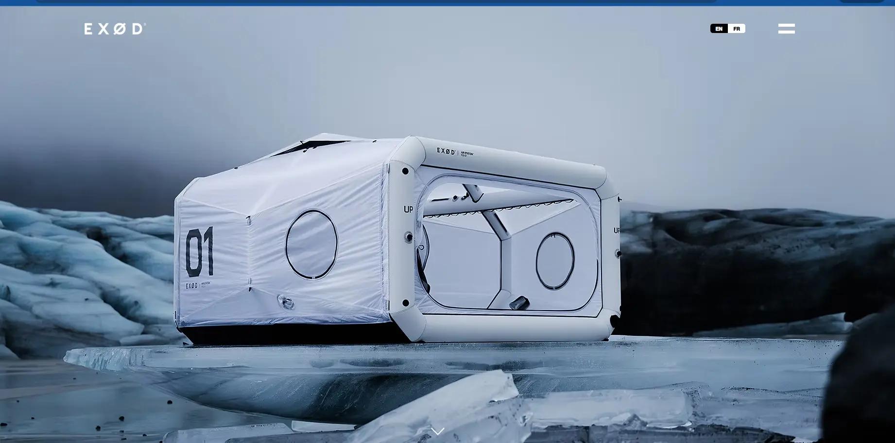 inflatable pods