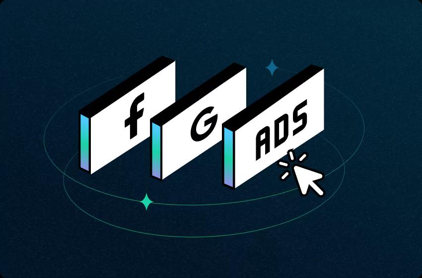 Social media and ads blocks for the ultimate guide to cross channel attribution 2024 - by TrueProfit