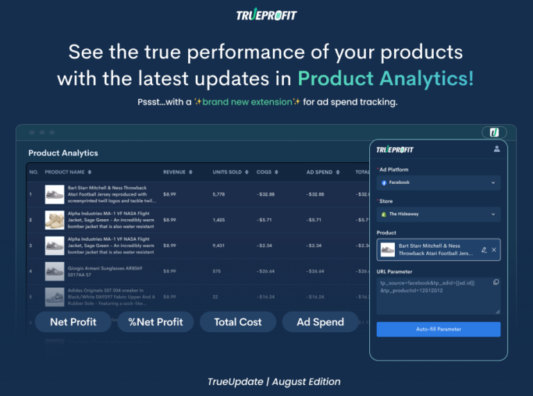 August TrueUpdate | What’s New in TrueProfit Version 6.2